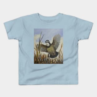 Bobwhite Quail Flushed Kids T-Shirt